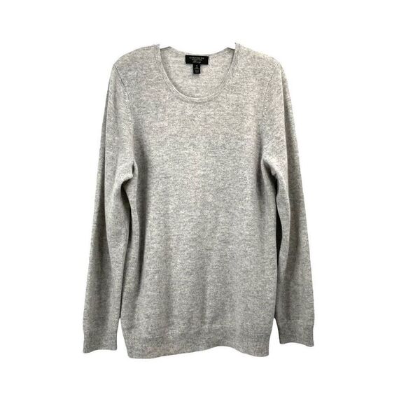 Charter Club Luxury 100% cashmere sweater Size‎ 1X gray